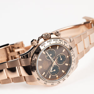 Rolex Daytona 116505 Rose Gold Chocolate Brown Dial (2021) — foto 6