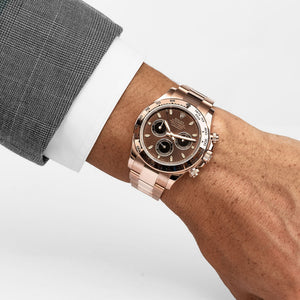 Rolex Daytona 116505 Rose Gold Chocolate Brown Dial (2021) — foto 2