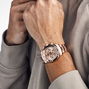Rolex Daytona 116505 Rose Gold Sundust Diamond Baguette Dial (2019) — foto 2