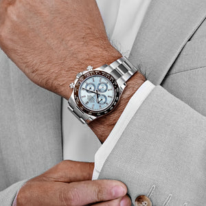 Rolex Daytona 116506 Platinum Ice Blue Baguette Diamond Dial (2021) — foto 3