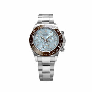 Rolex Daytona 116506 Platinum Ice Blue Baguette Diamond Dial (2021) — foto 1