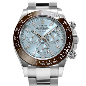 Rolex Daytona 116506 Platinum Ice Blue Baguette Diamond Dial (2021) — foto 4