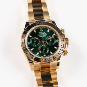 Rolex Daytona 116508 'John Mayer' Yellow Gold Green Dial (2022) — foto 5