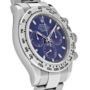 Rolex Daytona 116509 White Gold Blue Dial (2021) — foto 4