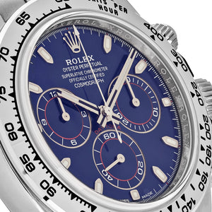 Rolex Daytona 116509 White Gold Blue Dial (2021) — foto 5