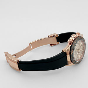 Rolex Daytona 116515LN Rose Gold Baguette Diamond Sundust Dial (2023) — foto 8