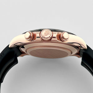 Rolex Daytona 116515LN Rose Gold Baguette Diamond Sundust Dial (2023) — foto 5