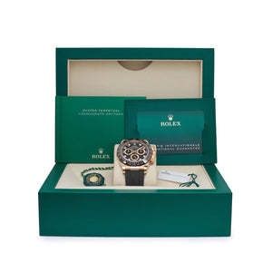 Rolex Daytona 116518LN Yellow Gold Black Diamond Dial — foto 8