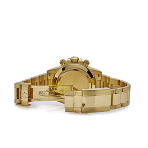 Rolex Daytona 116578SACO Yellow Gold Sapphire Bezel Mother Of Pearl Dial — foto 4
