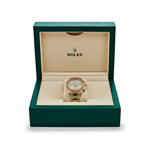 Rolex Daytona 116578SACO Yellow Gold Sapphire Bezel Mother Of Pearl Dial — foto 6