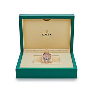 Rolex Daytona 116595RBOW 'Rainbow' Rose Gold Pave Diamond Dial Sapphire Bezel — foto 7