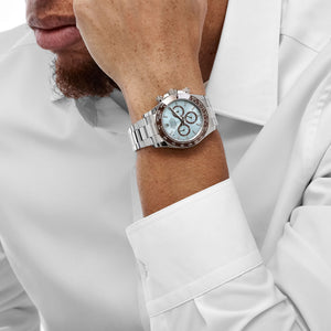 Rolex Daytona 126506 Platinum Ice Blue Diamond Baguette Dial (2026) — foto 3