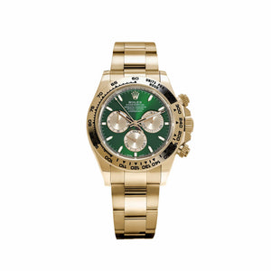 Rolex Daytona 126508 'John Mayer 2.0' Yellow Gold Bright Green and Golden Dial (2026) — foto 1