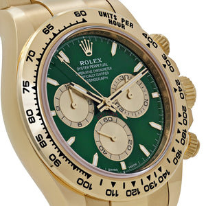 Rolex Daytona 126508 'John Mayer 2.0' Yellow Gold Bright Green and Golden Dial (2026) — foto 5