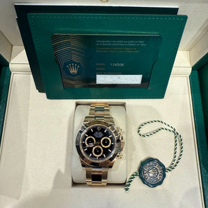 Rolex Daytona 126508 Yellow Gold Black Dial (2026) — foto 9