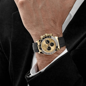 Rolex Daytona 126518LN 'Pikachu' Yellow Gold Champagne Black Dial (2024) — foto 3