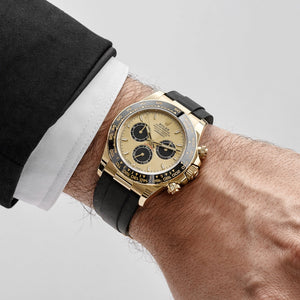 Rolex Daytona 126518LN 'Pikachu' Yellow Gold Champagne Black Dial (2024) — foto 2