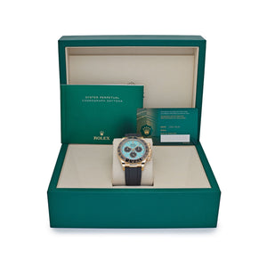 Rolex Daytona 126518LN Yellow Gold Turquoise Dial (2025) — foto 9