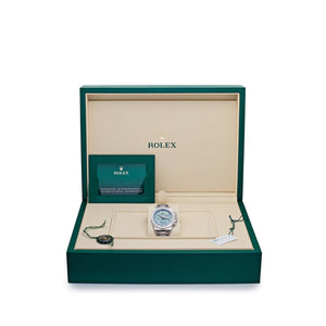 Rolex Daytona 126576TBR Platinum Ice Blue Diamond Dial Diamond Bezel — foto 7