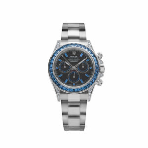 Rolex Daytona 126599TSA White Gold Silver Sheen Obsidian Dial Sapphire Bezel (2025) — foto 1