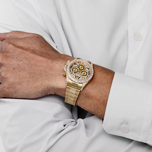 Rolex Daytona 'Eye of the Tiger' 116598TBR Yellow Gold Diamond Accents (2024) — foto 3