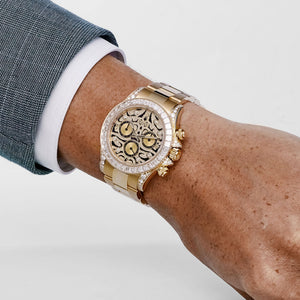 Rolex Daytona 'Eye of the Tiger' 116598TBR Yellow Gold Diamond Accents (2024) — foto 2