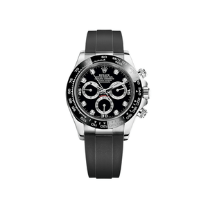 Rolex Daytona 116519LN White Gold Black Diamond Dial — foto 1