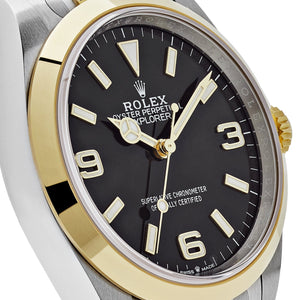 Rolex Explorer 124273 Yellow Gold Stainless Steel Black Dial — foto 3