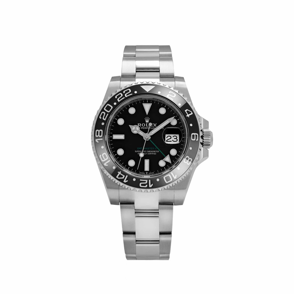 Rolex GMT-Master II 126710GRNR 'Bruce Wayne' Stainless Steel Black Dial Oyster (2024)