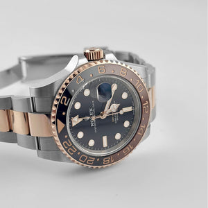 Rolex GMT-Master II 126711CHNR 'Root Beer' Stainless Steel Rose Gold Black Dial (2021) — foto 7