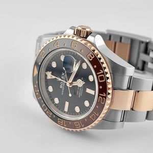 Rolex GMT-Master II 126711CHNR 'Root Beer' Stainless Steel Rose Gold Black Dial (2021) — foto 6