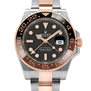 Rolex GMT-Master II 126711CHNR 'Root Beer' Stainless Steel Rose Gold Black Dial (2021) — foto 4