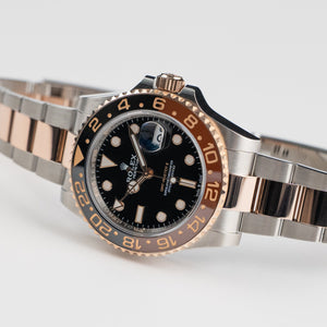 Rolex GMT-Master II 126711CHNR 'Root Beer' Stainless Steel Rose Gold Black Dial (2021) — foto 9