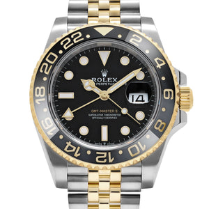 Rolex GMT-Master II 126713GRNR Stainless Steel Yellow Gold Black Dial Jubilee (2025) — foto 4