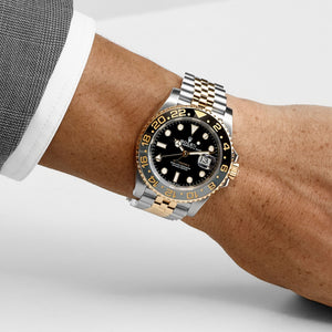 Rolex GMT-Master II 126713GRNR Stainless Steel Yellow Gold Black Dial Jubilee (2025) — foto 2