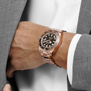 Rolex GMT-Master II 126715CHNR 'Root Beer' Rose Gold Black Dial (2023) — foto 3