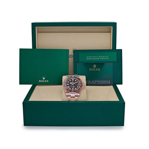 Rolex GMT-Master II 126715CHNR 'Root Beer' Rose Gold Black Dial (2025) — foto 5