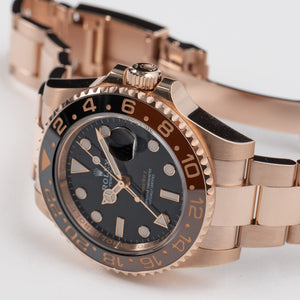 Rolex GMT-Master II 126715CHNR 'Root Beer' Rose Gold Black Dial (2025) — foto 6