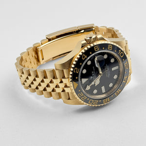 Rolex GMT-Master II 126718GRNR Yellow Gold Black Dial Jubilee (2023) — foto 5