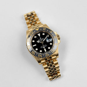 Rolex GMT-Master II 126718GRNR Yellow Gold Black Dial Jubilee (2023) — foto 4
