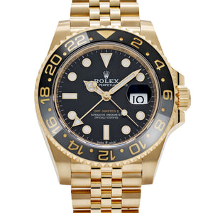 Rolex GMT-Master II 126718GRNR Yellow Gold Black Dial Jubilee (2024) — foto 5