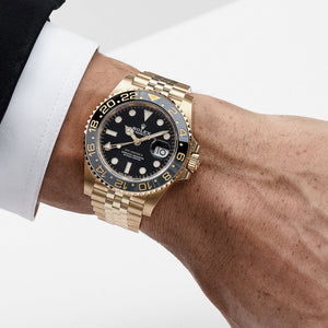 Rolex GMT-Master II 126718GRNR Yellow Gold Black Dial Jubilee (2026) — foto 2