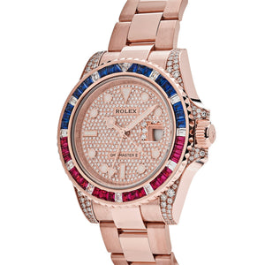 Rolex GMT-Master II 126755SARU Rose Gold Sapphire and Ruby — foto 2
