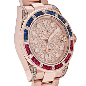 Rolex GMT-Master II 126755SARU Rose Gold Sapphire and Ruby — foto 3