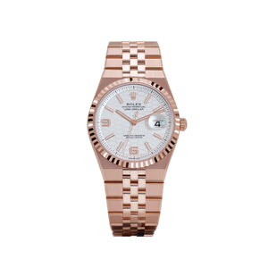 Rolex Land-Dweller 127235 Rose Gold Intense White Dial (2025) — foto 1