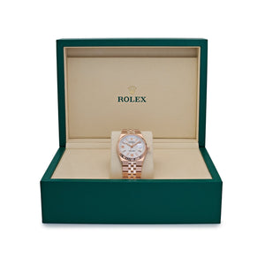 Rolex Land-Dweller 127235 Rose Gold Intense White Dial (2025) — foto 8