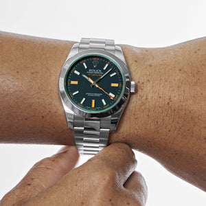Rolex Milgauss 116400GV Stainless Steel Black Dial — foto 2