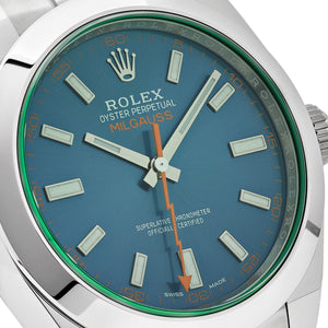 Rolex Milgauss 116400GV Stainless Steel Blue Dial — foto 4
