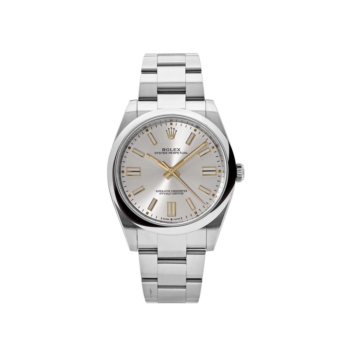 Rolex Oyster Perpetual 41 124300 Stainless Steel Silver Dial (2024)