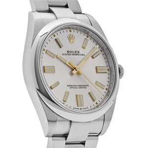 Rolex Oyster Perpetual 41 124300 Stainless Steel Silver Dial (2024) — foto 4
